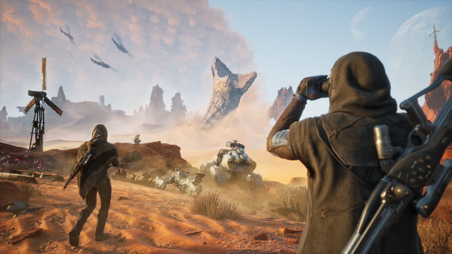 Survey before you set out to explore (Image via Funcom)